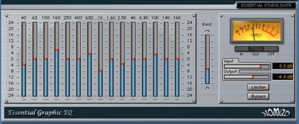 Essential Graphic EQ The Essential Graphic EQ is the perfect tool for sculpting the fine detail out of raw digital audio.