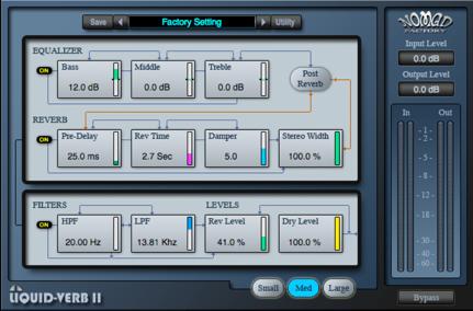 Liquid Verb II The Liquid Verb II Digital Reverb is a great professional reverb for music and post-production applications.