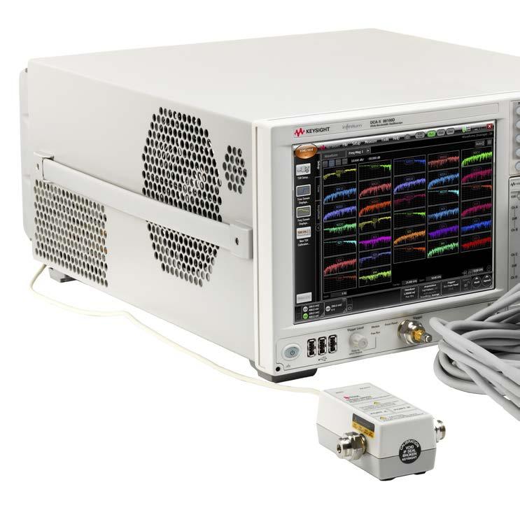03 Keysight N1055A Remote Head Module 35/50 GHz 2/4 Port TDR/TDT - Data Sheet The 86100D DCA-X mainframe, equipped with N1055A modules, creates a fully-integrated TDR/TDT/S-parameter measurement