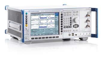 Minimum floor space Dual tester configuration 1) The R&S CMW500 can optionally be configured as a dual tester.