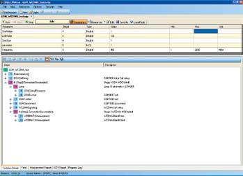 Recommended extra R&S CMWrun sequencer software tool The R&S CMWrun sequencer software tool meets all needs for executing test sequences to remote-control the R&S CMW500 in R & D, quality assurance