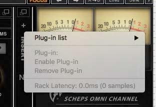 Insert Plugin Slot You can add one plugin in the channel strip to provide additional, specific plugin processing.