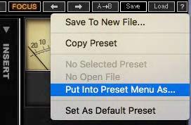 Using Presets Load factory presets and save and load custom presets in the WaveSystem Toolbar at the top of the plugin.