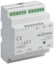EVCC Charge Control NEW EVCC CHARGE CONTROL acc. to IEC 61851-1 Mode 3 Charging current pre-set to 16 A can be adjusted via serial interface from 6 A to 80 A. 4 modules Art.