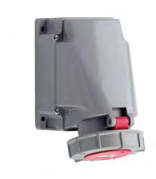 CEE Wall-mounted socket outlets according to IEC 60309, EN 60309, VDE 0623 a 103 47 15 Poles 3 4 5 3 4 5 Ampere 16 32 23 5 40 70 M25 80 a 147 149 150 161 161 162 b 96 99 102 108 108 110 M 25 25 25 25