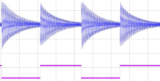 presence of even a tiny bit of that frequency on the audio input.