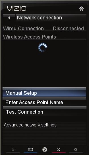 5 Using the Network Connection Menu Your TV is internet-ready, featuring both an ethernet port and built-in high-speed wireless-n.