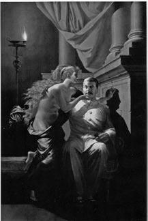 Komar and Melamid, The Origin of Socialist Realism, oil on canvas, 182 x 134 cm. Collection of Ronald and Frayda Feldman, New York.