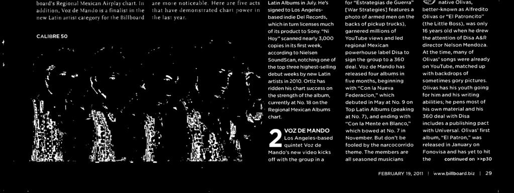 VOZ DE MANDO Ls Angeles -based quintet Vz de Mand's new vide kicks ff with the grup in a cemetery, stensibly lamenting the murder f a friend.