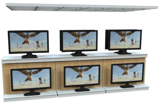 Horizon Series 15 Double Sided TV Package TV Display Package