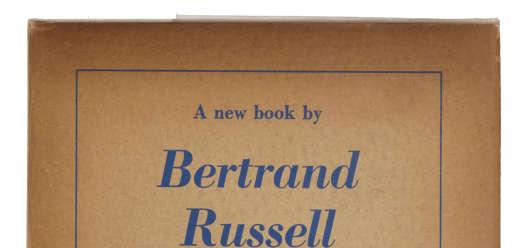 19 RUSSELL, Bertrand. The Impact of Science on Society. New York, Columbia University Press, 1951. 8vo, pp.