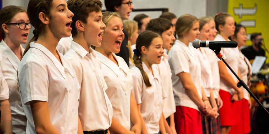 HORIZON WITH ANGELS Term 1 School Members of the school choir will be participating in Horizon with Angels ; a new work from internationally renowned company CIRCA that will be the opening production