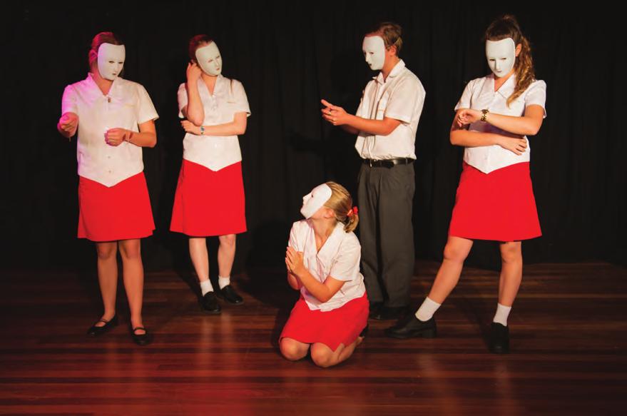 ONSTAGE Term 1 School OnSTAGE is a presentation and exhibition of group and individual performances and projects by HSC Drama students.