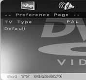 DVD Setup DVD SETUP (Applies to models with built in DVD player) To enter this menu please ensure the TV source mode is set to the DVD source & press [DVD SETUP] If you wish to make changes to any of