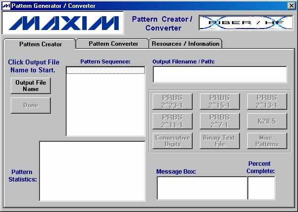 Pattern Creator/Converter Software User Manual 1 Introduction The Pattern Creator/Converter software (available for download at: http://www.maximic.