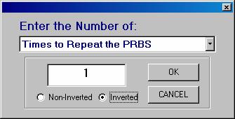 sequence list adds the letters INV to the end of the PRBS sequence to indicate it was inverted (Figure 14).
