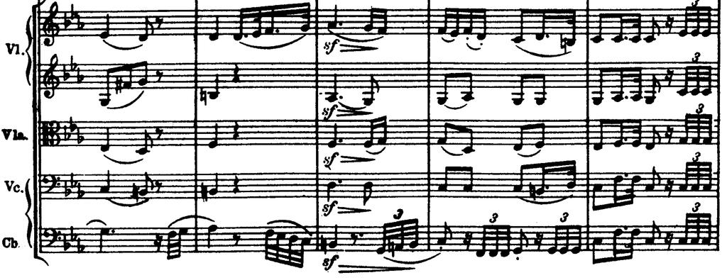 1-8 of the second movement. ~ Derrick Puffett and Alfred Clayton translate Ausfaltung as unfolding.