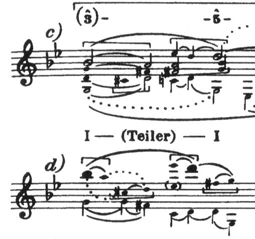 Stage 2: In Das Meisterwerk in der Musik 1 (1925) and 2 (1926), dotted slurs remain, while horizontal brackets either replace solid slurs, or, as in this example, they are seen together: 6 Figure 16
