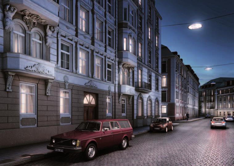 DL 50 LED Maintenance Integrative. The DL 50 LED with its timeless design also blends harmoniously into heritage architectural surroundings, highlighting the uniqueness of streets and plazas.