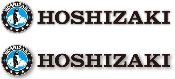 These logos shall replace the HOSHIZAKI AMERICA LOGO and PENGUIN MARKS on the following: Product Labels, Packaging & Manuals Sales Literature, Presentations & Promotional Items* Dealer/Distributor