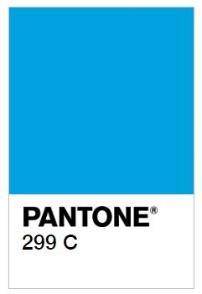 Approximate Colors: PANTONE 299 C RGB R:0 G:160 B:233 Web Color