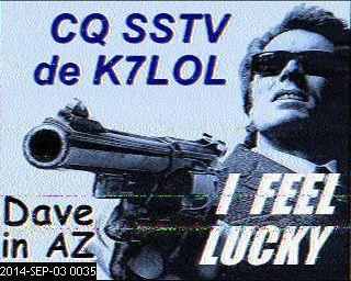 SSTV Sample Picture 3 Quick Start If you are using PSK31, you may already be setup for SSTV!! If not, you will just need : HF transceiver (SSB operation). Tuned antenna, preferably.