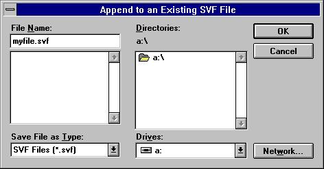 JTAG Programmer Tutorial Figure 3-16 Create an SVF File Select a name and a directory to create the new file in, then click OK.