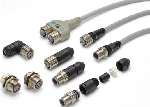 Round Water-resistant Connectors (M) XS CSM_XS_DS_E Water- and Environment-resistive FA Connectors Save Wiring and Maintenance Effort Compact FA connectors meet IP67 requirements and ensure a 9V- 0