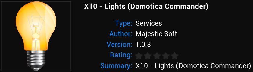 Manual - XBMC service.x10-lights (uk) R.dcx 1/18 Manual Majesticsft XBMC service.