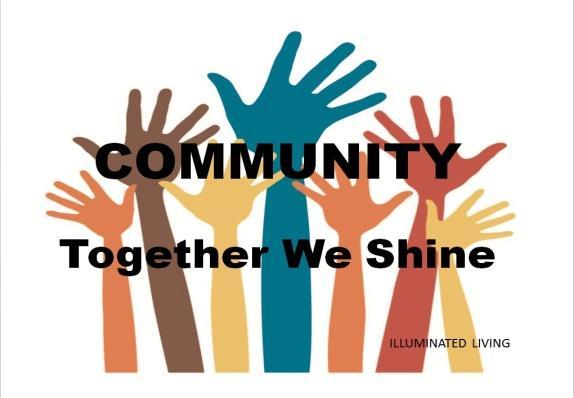 COMMUNITY SHARE After students present projects, have Community Share so students can make