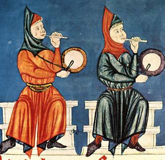 13. Secular Music in the Middle Ages Medieval Minstrels Secular music in courts Aristocratic artists France: troubadours (south) and