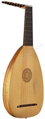 Renaissance Instruments Lute most popular instrument Englishman John Dowland wrote ayres - vocal songs with lute accompaniment Other original, polyphonic compositions for lute called ricercari and