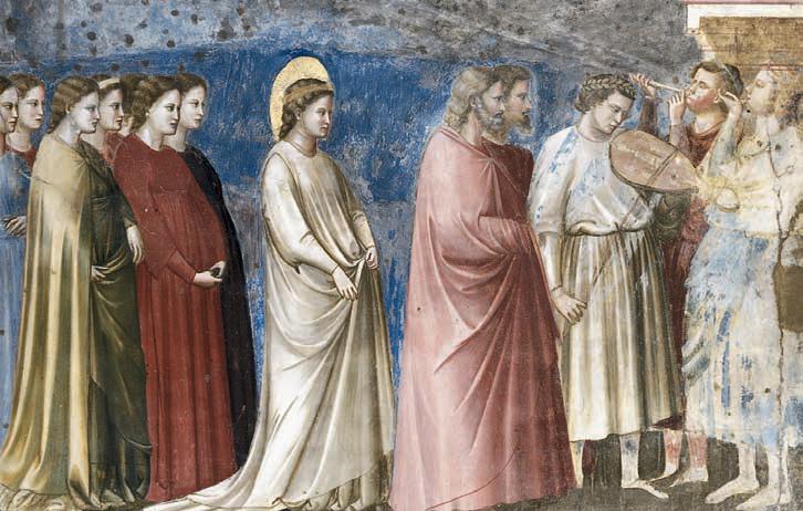 12. Sacred Music in the Middle Ages Scene from the life of the Virgin, Giotto di Bondone (1267 1337) Early Church Music
