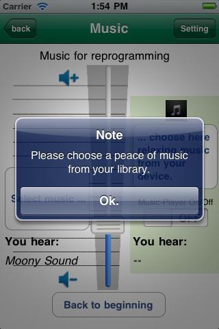 The switch offers the possibility to mute music that has been selected from the device s library.