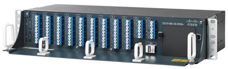 Cisco ONS 15216 Exposed Faceplate Mux/Demux 48- Extended Bandwidth Patch Panel and Splitter Coupler Module Product Overview The Cisco ONS 15216 Exposed Faceplate Mux/Demux 48- Extended Bandwidth
