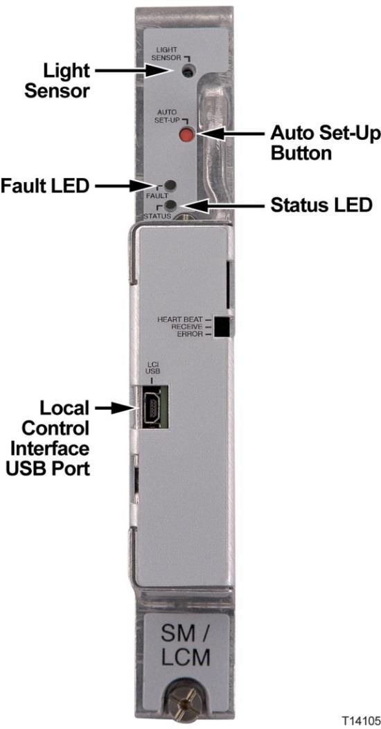 Chapter 2 Theory of Operation The local control module is equipped with a USB port to allow local control of the optional forward band redundancy switches, the reverse band 6 db (wink) attenuators,