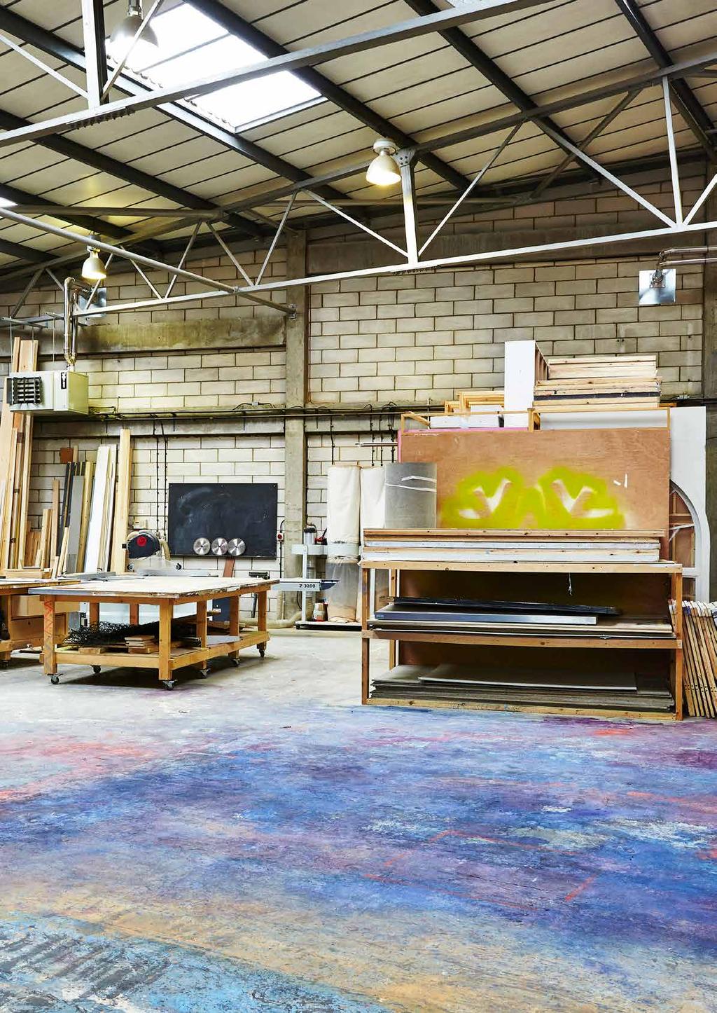 The Workshop Based out of a 4,000 sqft workshop on York Way, just 5 minutes walk from the main studios.