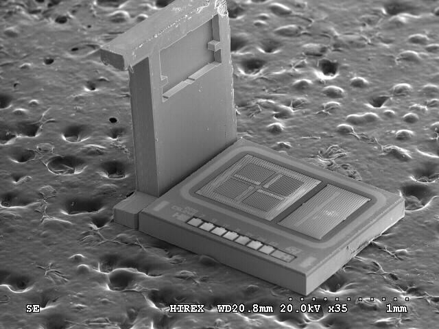 MEMS Cap Opening Cavity MEMS Cap X/Y Axes Z Axis MEMS Sensor A cavity in the Cap is etched only above the Z-axis of