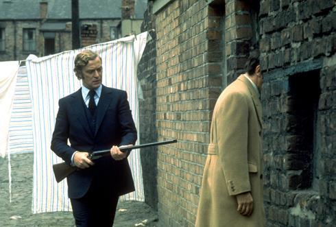Michael Caine in Get Carter and Cary Grant in North by Northwest: two classics of the thriller genre.