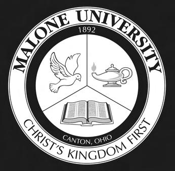 VISUAL IDENTITY GUIDELINES CONTENTS Standards for the University Seal While the standard mark of the university is the Malone University logo, occasionally the Malone University seal may be