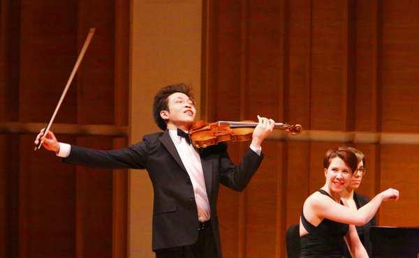 Review of New York Debut in the Young Concert Artists Series A Debut with a Proustian Touch Zachary Woolfe The New York Times December 20, 2012 The violinist Paul Huang s Francophile New York recital