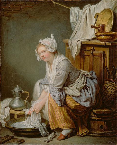 Ordinary activities of a worker (laundress)