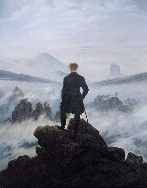 ROMANTICISM Caspar David Friedrich, Wanderer Above
