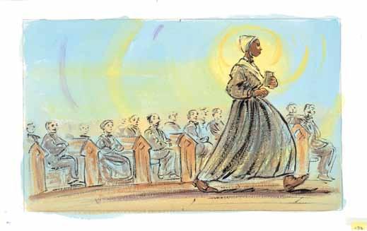 the Last Olympian Author and Illustrator Interview 1 Can you describe your process of working together on a book like Step-Stomp Stride? Sojourner Truth was a woman of great power and beauty.