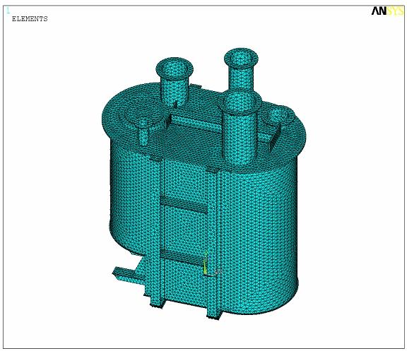 ANSYS/SOLID187 in this study. The boundary condition of Young s modulus was 200 Gaps (for cast carbon steel); the density was 7,800kg/m 3 ; and the Poisson s ratio was 0.32.