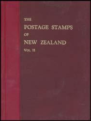 Philately Books Auction Page: 10 NEW ZEALAND 550 L A- PAPUA Lot 550 "The Postage Stamps of New Zealand" Vol II edited by Collins & Watts (1950), published by