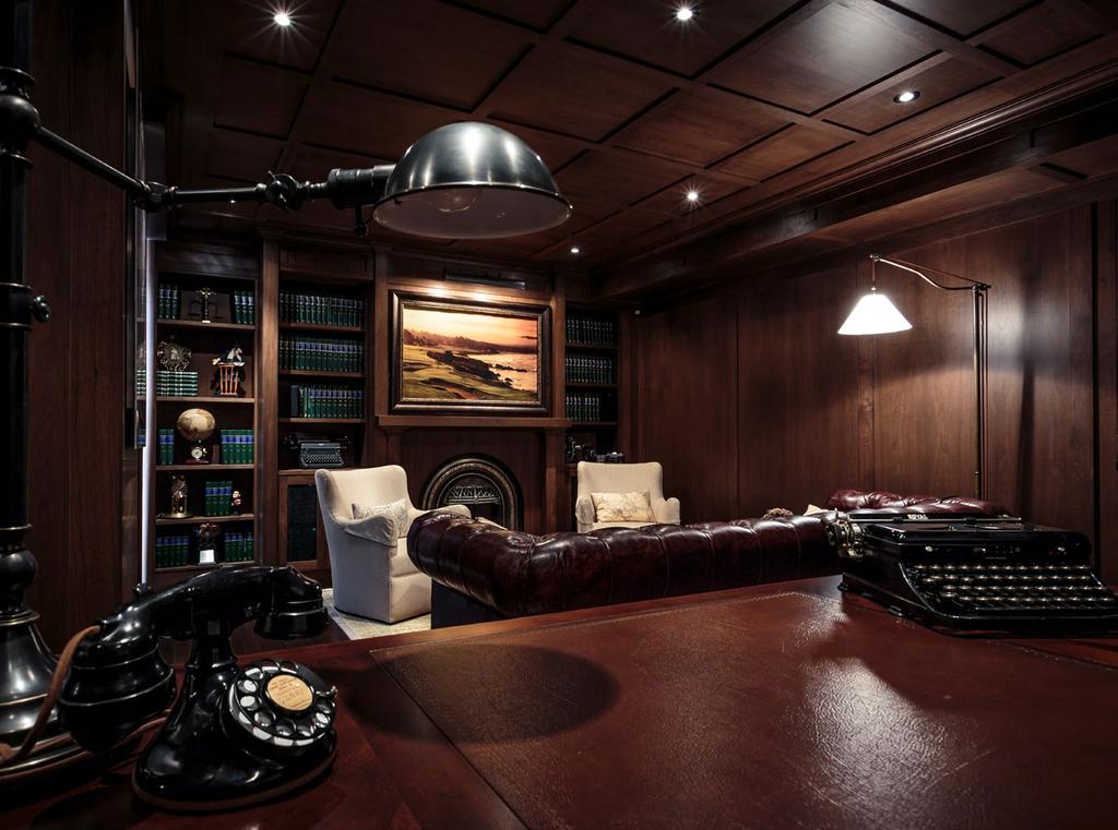 CASE STUDY CONTROL4 DEALER Cinema Systems Corp. LOCATION Ontario, Canada CHALLENGE This vintage-style library a cocktail mixture of man cave, scotch bar, and office began as a basic TV room.