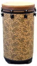 Drum shells that are basically tubular vary in their actual shape, from cylindrical, as in a bass drum; to barrel shaped, as in some drums of China and India; to goblet shaped, as in the
