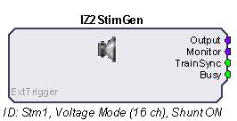 SpikePac User s Guide IZ2StimGen Stimulus Generation The IZ2StimGen macro implements configuration and control of the IZ2 Stimulator.