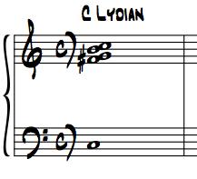 There are certain modal voicings however, that are missing important information required to derive a traditional chord. The modal cell from C Lydian is a good example.